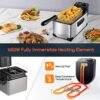 Aigostar Deep Fryer with Basket Review - 3-Liter Oil Capacity Fryer Aigostar Deep Fryer with Basket Review - 3-Liter Oil Capacity Fryer