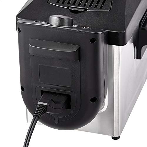 Amazon Basics DF7710B-UL Review: 3 Liter Electric Stainless Steel Deep Fryer Amazon Basics DF7710B-UL Review: 3 Liter Electric Stainless Steel Deep Fryer