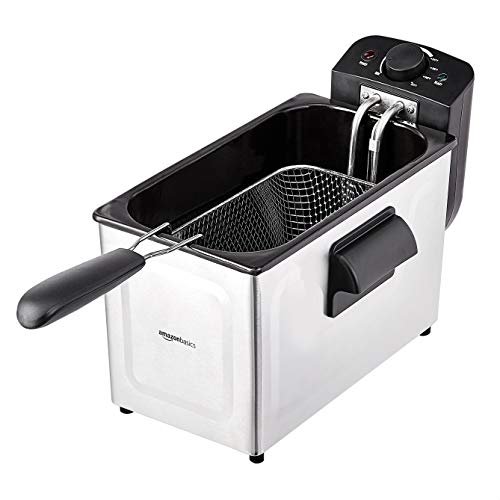 Amazon Basics DF7710B-UL Review: 3 Liter Electric Stainless Steel Deep Fryer Amazon Basics DF7710B-UL Review: 3 Liter Electric Stainless Steel Deep Fryer