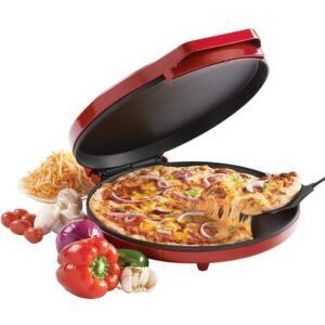 Betty Crocker Countertop Pizza Maker, 1440-Watt Pizza Maker Machine for Home, BC-2958CR Betty Crocker Countertop Pizza Maker, 1440-Watt Pizza Maker Machine for Home, BC-2958CR