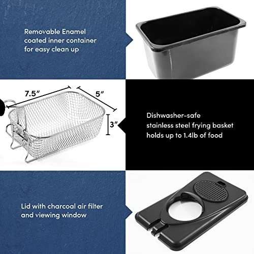 Elite Gourmet EDF2100 Electric Immersion Deep Fryer Review – Compact and Efficient Elite Gourmet EDF2100 Electric Immersion Deep Fryer Review – Compact and Efficient
