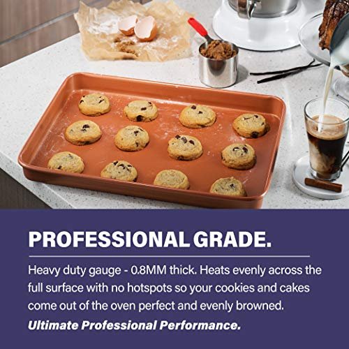 Gotham Steel 1389 Nonstick Cookie Sheet Review - Durable and Dishwasher Safe Gotham Steel 1389 Nonstick Cookie Sheet Review - Durable and Dishwasher Safe