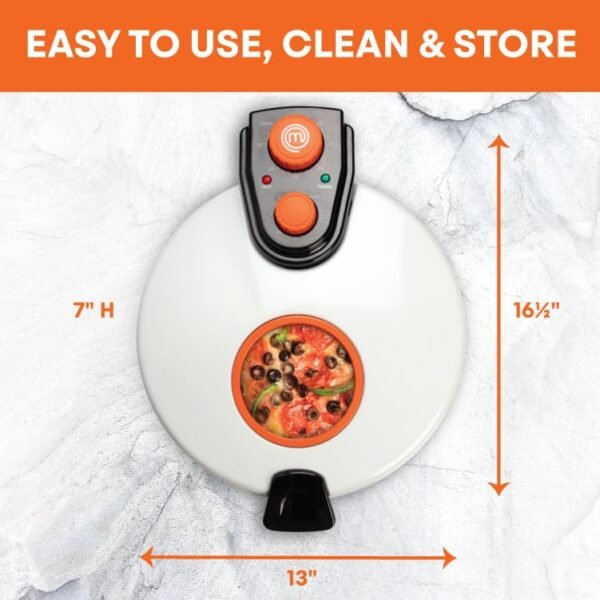 MasterChef EPM-034 Review Rotating Pizza Maker for Homemade Calzones and More MasterChef EPM-034 Review Rotating Pizza Maker for Homemade Calzones and More