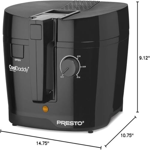 Presto 05442 CoolDaddy Cool-touch Deep Fryer Review - Features and Performance Presto 05442 CoolDaddy Cool-touch Deep Fryer Review - Features and Performance