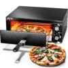 PYY Electric Pizza Oven Indoor Countertop Pizza Oven Commercial Pizza Maker Machine for Home with Timer Stainless Steel Pizza Cooker PYY Electric Pizza Oven Indoor Countertop Pizza Oven Commercial Pizza Maker Machine for Home with Timer Stainless Steel Pizza Cooker