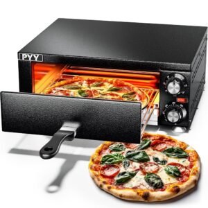 PYY Electric Pizza Oven Indoor Countertop Pizza Oven Commercial Pizza Maker Machine for Home with Timer Stainless Steel Pizza Cooker PYY Electric Pizza Oven Indoor Countertop Pizza Oven Commercial Pizza Maker Machine for Home with Timer Stainless Steel Pizza Cooker