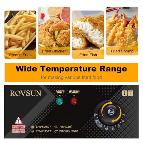 ROVSUN Deep Fryer-1 Review 22.8QT Stainless Steel Commercial Double Fryer ROVSUN Deep Fryer-1 Review 22.8QT Stainless Steel Commercial Double Fryer