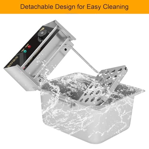 ROVSUN Deep Fryer-1 Review 22.8QT Stainless Steel Commercial Double Fryer ROVSUN Deep Fryer-1 Review 22.8QT Stainless Steel Commercial Double Fryer