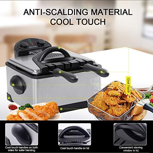 Secura L-DF401B-T 1700-Watt Deep Fryer Review: Features and Performance Secura L-DF401B-T 1700-Watt Deep Fryer Review: Features and Performance