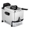 T-fal 3.5L Deep Fryer with Oil Filtration System: 1700W Stainless Steel Fryer, Dishwasher Safe Parts, Digital Timer, Adjustable Temperature Control for Perfect Golden Crispy... T-fal 3.5L Deep Fryer with Oil Filtration System: 1700W Stainless Steel Fryer, Dishwasher Safe Parts, Digital Timer, Adjustable Temperature Control for Perfect Golden Crispy...