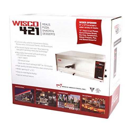 Wisco Industries 421 Pizza Oven Review with LED Display Features Wisco Industries 421 Pizza Oven Review with LED Display Features