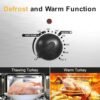 28 Quart Electric Roaster Oven Kiss the Water Review Defrost Warm Function and Adjustable Temperature 28 Quart Electric Roaster Oven Kiss the Water Review Defrost Warm Function and Adjustable Temperature