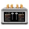 4 Slice Toaster Touch Screen, Stainless Steel Toasters Digital Timer, Dual Control Panel Toasters, 8 Shade Settings 6 Bread Types for Bagel, Cancel, Defrost 1650W 4 Slice Toaster Touch Screen, Stainless Steel Toasters Digital Timer, Dual Control Panel Toasters, 8 Shade Settings 6 Bread Types for Bagel, Cancel, Defrost 1650W