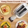 Aigostar Toaster Review Best Retro 2 Slice Wide Slot Toaster for Perfect Toasting Aigostar Toaster Review Best Retro 2 Slice Wide Slot Toaster for Perfect Toasting