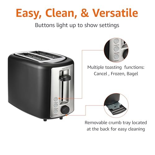 Amazon Basics 2 Slice Toaster Review Exploring 6 Shade Settings and Bagel Features Amazon Basics 2 Slice Toaster Review Exploring 6 Shade Settings and Bagel Features