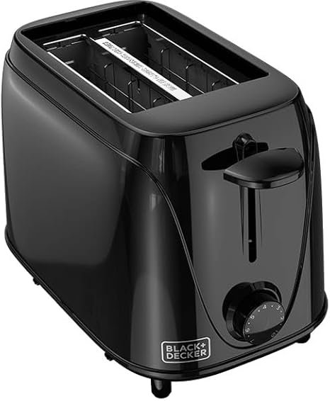 BLACK+DECKER 2-Slice Toaster with Toast Shade Selector, Removable Crumb Tray, and Auto Shut-Off BLACK+DECKER 2-Slice Toaster with Toast Shade Selector, Removable Crumb Tray, and Auto Shut-Off