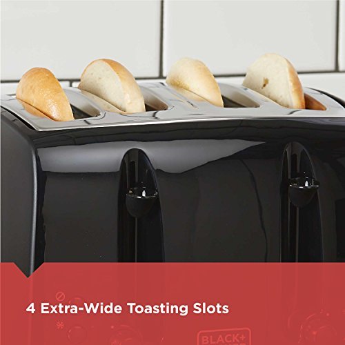 BLACK+DECKER 4-Slice Toaster Review Extra-Wide Slots and 7 Shade Settings Tested BLACK+DECKER 4-Slice Toaster Review Extra-Wide Slots and 7 Shade Settings Tested