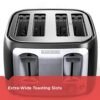 BLACK+DECKER 4-Slice Toaster Review Extra Wide Slots and Bagel Function Tested BLACK+DECKER 4-Slice Toaster Review Extra Wide Slots and Bagel Function Tested