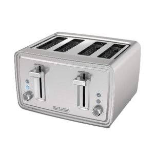 BLACK+DECKER 4-Slice Toaster, Stainless Steel, TR4900SSD BLACK+DECKER 4-Slice Toaster, Stainless Steel, TR4900SSD