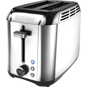 BLACK+DECKER TR3500SD Rapid Toast 2-Slice Toaster, Stainless Steel BLACK+DECKER TR3500SD Rapid Toast 2-Slice Toaster, Stainless Steel