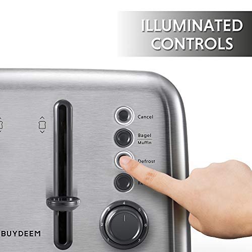 BUYDEEM DT640 4-Slice Toaster Review Exploring Retro Style and Advanced Features BUYDEEM DT640 4-Slice Toaster Review Exploring Retro Style and Advanced Features