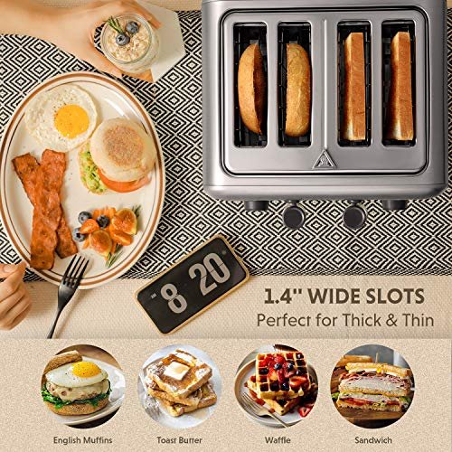 BUYDEEM DT640 4-Slice Toaster Review Exploring Retro Style and Advanced Features BUYDEEM DT640 4-Slice Toaster Review Exploring Retro Style and Advanced Features