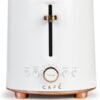 Café Express Finish 2-Slice Toaster | Extra-Wide Slots, Extra Lift for Waffles, Pastries, Texas Toast & More | 4 Pre-Set Functions, 8 Shade Options | Countertop Kitchen... Café Express Finish 2-Slice Toaster | Extra-Wide Slots, Extra Lift for Waffles, Pastries, Texas Toast & More | 4 Pre-Set Functions, 8 Shade Options | Countertop Kitchen...