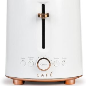 Café Express Finish 2-Slice Toaster | Extra-Wide Slots, Extra Lift for Waffles, Pastries, Texas Toast & More | 4 Pre-Set Functions, 8 Shade Options | Countertop Kitchen... Café Express Finish 2-Slice Toaster | Extra-Wide Slots, Extra Lift for Waffles, Pastries, Texas Toast & More | 4 Pre-Set Functions, 8 Shade Options | Countertop Kitchen...