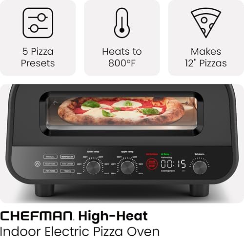 Chefman Countertop Pizza Oven Review Rapid Cooking and Versatile Presets Explored Chefman Countertop Pizza Oven Review Rapid Cooking and Versatile Presets Explored