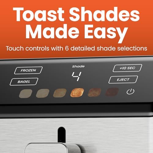 Chefman Smart Touch 2 Slice Toaster Review Perfect Crispness with 6 Shade Settings Chefman Smart Touch 2 Slice Toaster Review Perfect Crispness with 6 Shade Settings