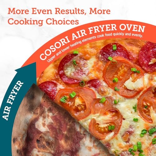COSORI Air Fryer Toaster Oven Combo Review Unveils Smart Kitchen Versatility