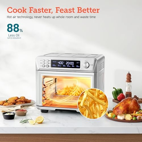COSORI Air Fryer Toaster Oven Combo Review Unveils Smart Kitchen Versatility