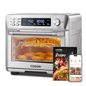 COSORI Smart 12-in-1 Air Fryer Toaster Oven Combo, Airfryer Convection Oven Countertop, Bake, Roast, Reheat, Broiler, Dehydrate, 75 Recipes & 3 Accessories, 26QT,... COSORI Smart 12-in-1 Air Fryer Toaster Oven Combo, Airfryer Convection Oven Countertop, Bake, Roast, Reheat, Broiler, Dehydrate, 75 Recipes & 3 Accessories, 26QT,...
