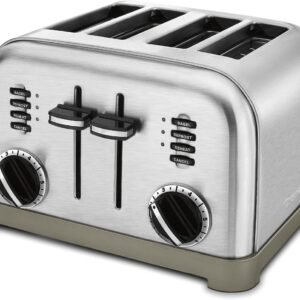 Cuisinart 4 Slice Toaster Oven, Brushed Stainless, CPT-180P1 Cuisinart 4 Slice Toaster Oven, Brushed Stainless, CPT-180P1