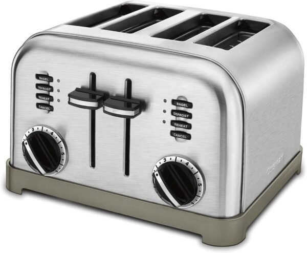 Cuisinart 4 Slice Toaster Oven, Brushed Stainless, CPT-180P1 Cuisinart 4 Slice Toaster Oven, Brushed Stainless, CPT-180P1