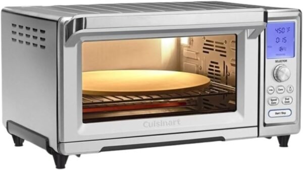 Cuisinart Convection Toaster Oven, Stainless Steel, 16.93"D x 20.87"W x 11.42"H, TOB-260N1 Cuisinart Convection Toaster Oven, Stainless Steel, 16.93"D x 20.87"W x 11.42"H, TOB-260N1