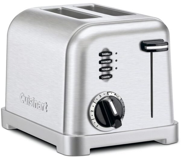 Cuisinart CPT-160 Metal Classic 2-Slice Toaster, Brushed Stainless Cuisinart CPT-160 Metal Classic 2-Slice Toaster, Brushed Stainless