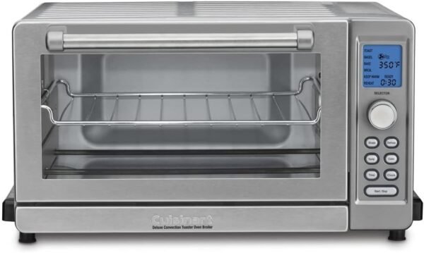 Cuisinart TOB-135N Deluxe Convection Toaster Oven Broiler, Brushed Stainless, Silver Cuisinart TOB-135N Deluxe Convection Toaster Oven Broiler, Brushed Stainless, Silver