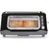 DASH Clear View Toaster - Compact Design with 7 Browning Levels & Clear-View Window, Extra-Wide Slot Large Toaster, 1-Touch Defrost, Reheat & Bagel Functions - Easy Clean Up... DASH Clear View Toaster - Compact Design with 7 Browning Levels & Clear-View Window, Extra-Wide Slot Large Toaster, 1-Touch Defrost, Reheat & Bagel Functions - Easy Clean Up...