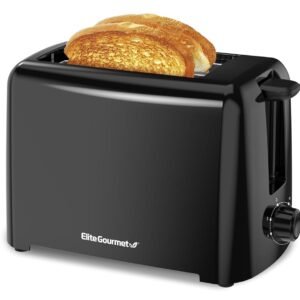 Elite Gourmet ECT1027B Cool Touch Toaster with 6 Temperature Settings & Extra Wide 1.25" Slots for Bagels, Waffles, Specialty Breads, Puff Pastry, Snacks, ETL Certified, 2... Elite Gourmet ECT1027B Cool Touch Toaster with 6 Temperature Settings & Extra Wide 1.25" Slots for Bagels, Waffles, Specialty Breads, Puff Pastry, Snacks, ETL Certified, 2...