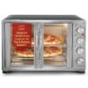 Elite Gourmet ETO-4510M French Door 47.5Qt, 18-Slice Convection Oven 4-Control Knobs, Bake Broil Toast Rotisserie Keep Warm, Includes 2 x 14" Pizza Racks, Stainless Steel Elite Gourmet ETO-4510M French Door 47.5Qt, 18-Slice Convection Oven 4-Control Knobs, Bake Broil Toast Rotisserie Keep Warm, Includes 2 x 14" Pizza Racks, Stainless Steel