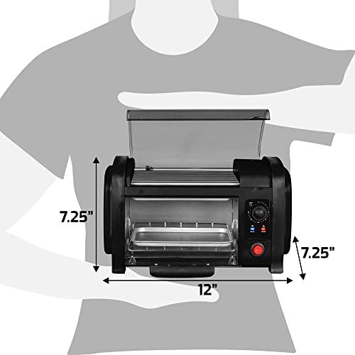 Elite Gourmet Hot Dog Toaster Oven Review Stainless Steel Rollers and 30-Min Timer Performance Elite Gourmet Hot Dog Toaster Oven Review Stainless Steel Rollers and 30-Min Timer Performance