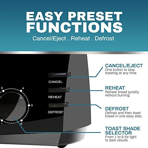 Elite Gourmet Long Slot 4 Slice Toaster Review with 6 Settings and Smart Features Elite Gourmet Long Slot 4 Slice Toaster Review with 6 Settings and Smart Features