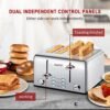 Geek Chef 4 Slice Toaster Review Exploring Wide Slots and Dual Control Features Geek Chef 4 Slice Toaster Review Exploring Wide Slots and Dual Control Features