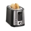 Hamilton Beach 2 Slice Extra Wide Slot Toaster with Bagel & Defrost Settings, Shade Selector, Toast Boost, Auto Shutoff, Black & Stainless Steel (22633) Hamilton Beach 2 Slice Extra Wide Slot Toaster with Bagel & Defrost Settings, Shade Selector, Toast Boost, Auto Shutoff, Black & Stainless Steel (22633)