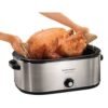 Hamilton Beach 32129 Roaster Oven Review Doubles Oven Space With Stainless Steel Design Hamilton Beach 32129 Roaster Oven Review Doubles Oven Space With Stainless Steel Design