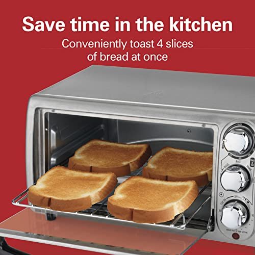 Hamilton Beach 4-Slice Toaster Oven Review Versatile Cooking with Easy Controls and Accessories Hamilton Beach 4-Slice Toaster Oven Review Versatile Cooking with Easy Controls and Accessories