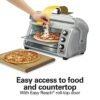 Hamilton Beach 6 Slice Toaster Oven Review Easy Reach Roll-Top Door Innovation Hamilton Beach 6 Slice Toaster Oven Review Easy Reach Roll-Top Door Innovation