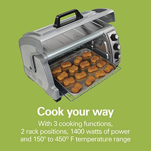 Hamilton Beach 6 Slice Toaster Oven Review Easy Reach Roll-Top Door Innovation Hamilton Beach 6 Slice Toaster Oven Review Easy Reach Roll-Top Door Innovation