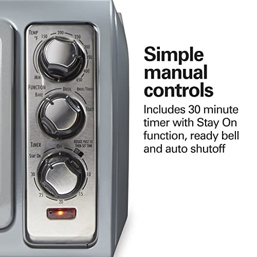Hamilton Beach 6 Slice Toaster Oven Review Easy Reach Roll-Top Door Innovation Hamilton Beach 6 Slice Toaster Oven Review Easy Reach Roll-Top Door Innovation